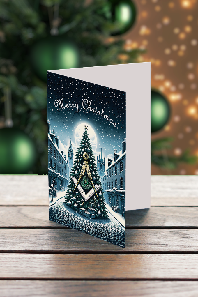 London themed Masonic Christmas Cards (pack of 10)