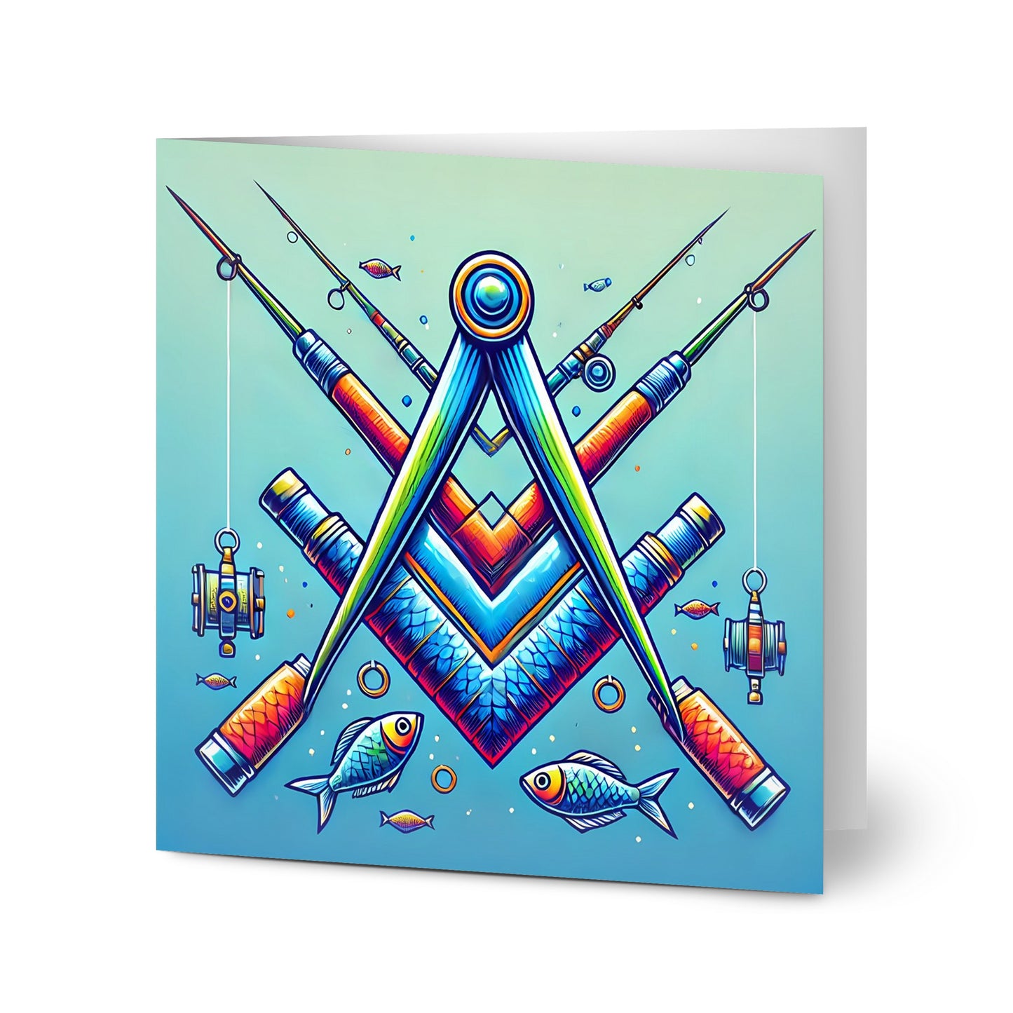 Masonic Fishing Card (pack of 10)