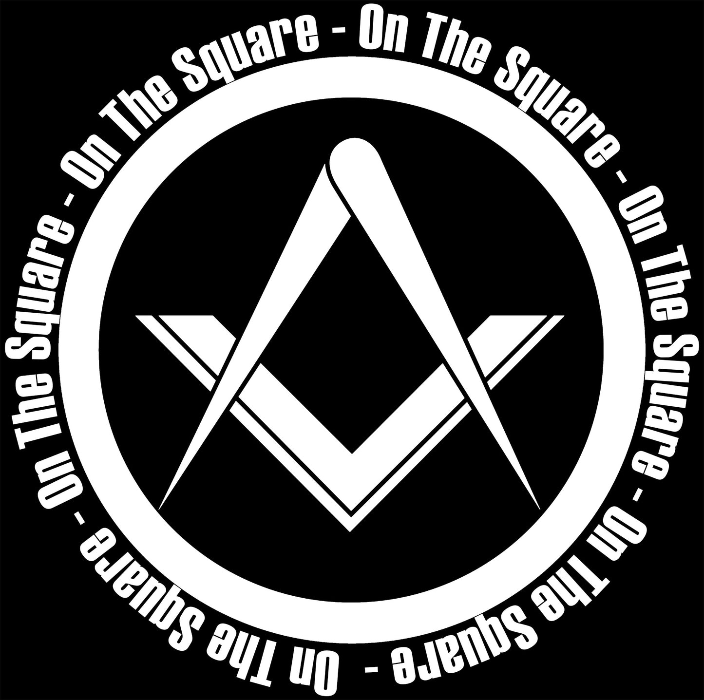 'On The Square' Masonic T-Shirt
