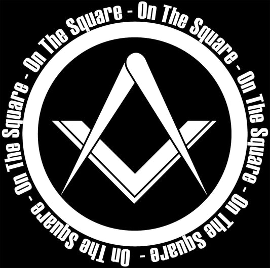 'On The Square' Masonic T-Shirt