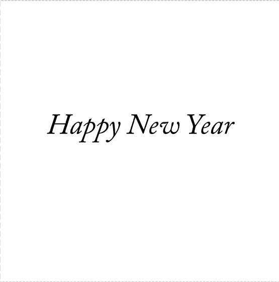 (v2) Fraternal Happy New Year Cards (pack of 10)