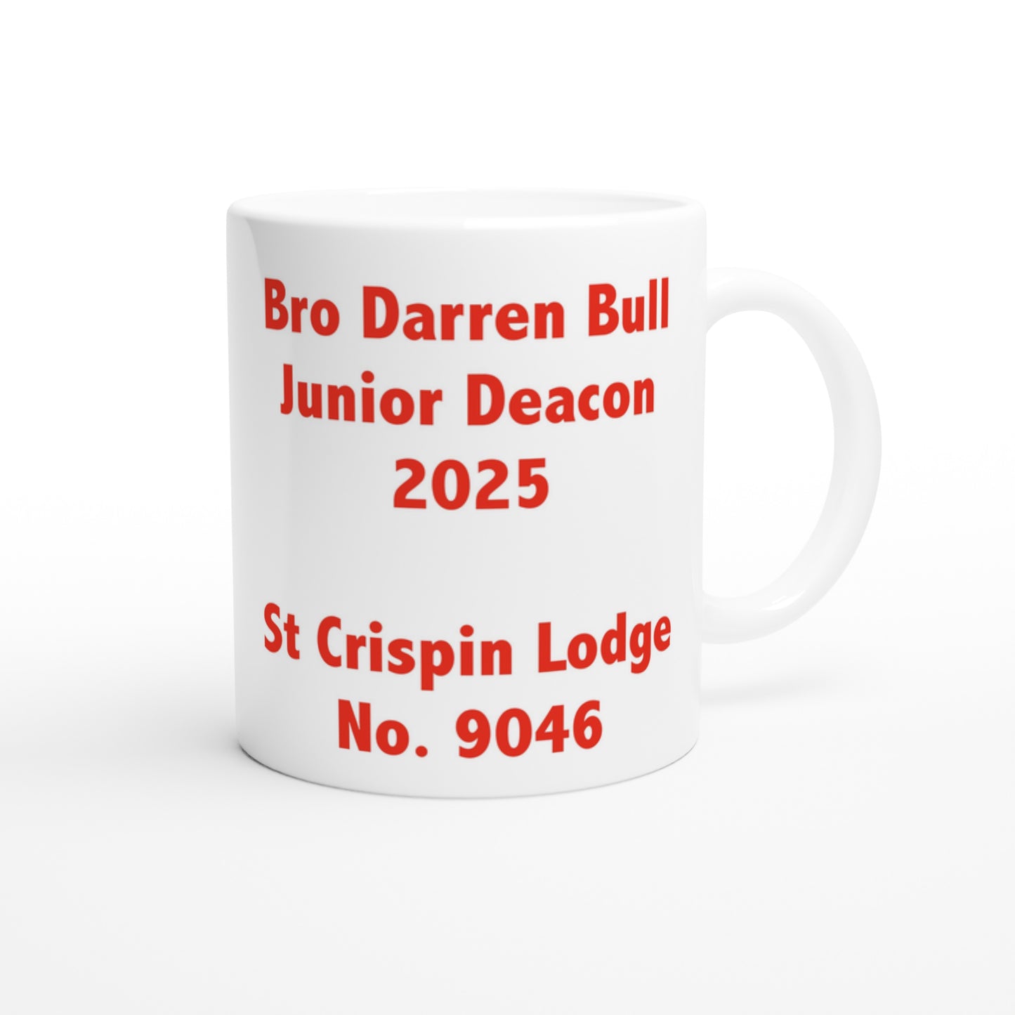 Personalised Masonic Gift Mug