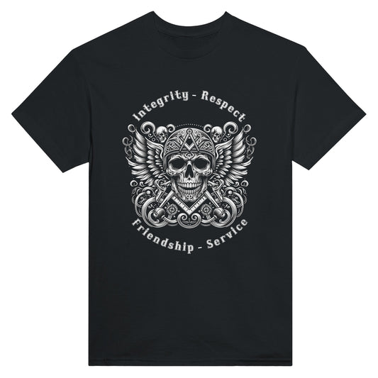 Freemason Biker Style Masonic Gift T-Shirt